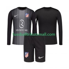 Fußballtrikots Atlético Madrid Torwart Kinder 2025-2026 Langarm Auswärts-trikot kaufen